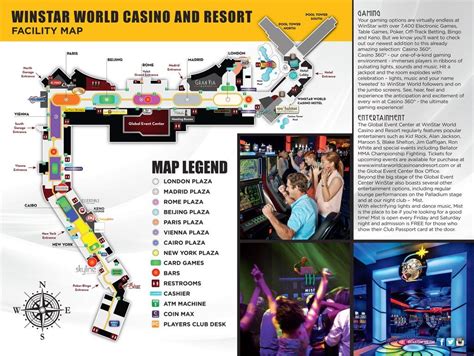 winstar casino slot machine map